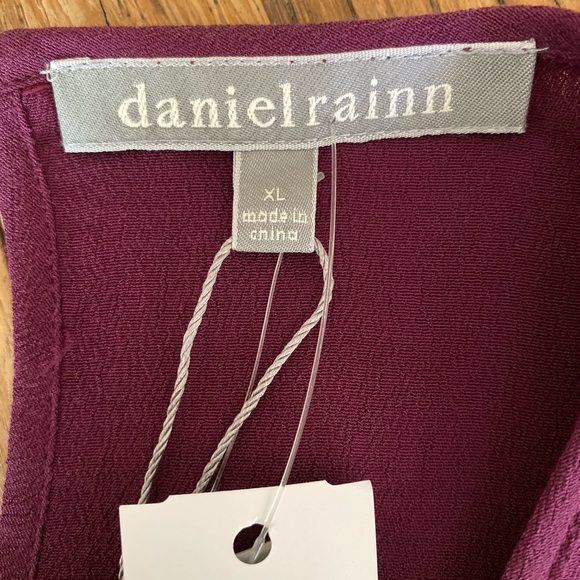 Daniel Rainn Burgundy Blouse - Picture 4 of 7